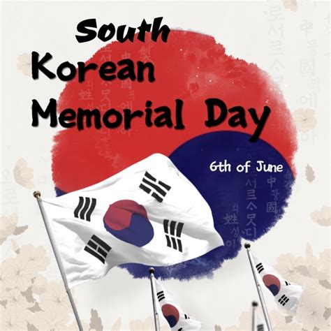 South Korea Memorial Day Template Postermywall