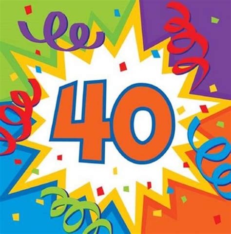 40 Birthday Clipart Clipart Suggest