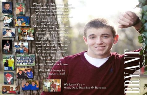 Custom And Personalized Half Page Photo Senior School Yearbook~ad