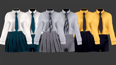 Shendori Shendori School Uniform Set ᐛ Love 4 Cc Finds