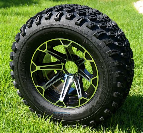 Fang 12 Golf Cart Wheels And 23x105 12 All Terrain Golf Cart Tires