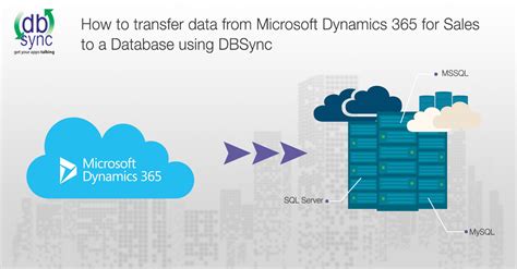 How To Transfer Data From Microsoft Dynamics 365 For Sales To A