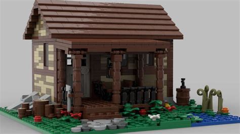 Lego Moc Lego Small Cabin Moc By Jairichards Rebrickable Build With