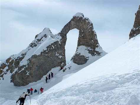 Photo The Pierced Peak Tignes France
