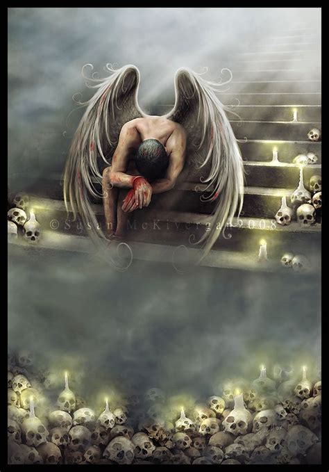 Soul Keeper By Cosmosue On Deviantart Gothic Angel Angel Art Fallen