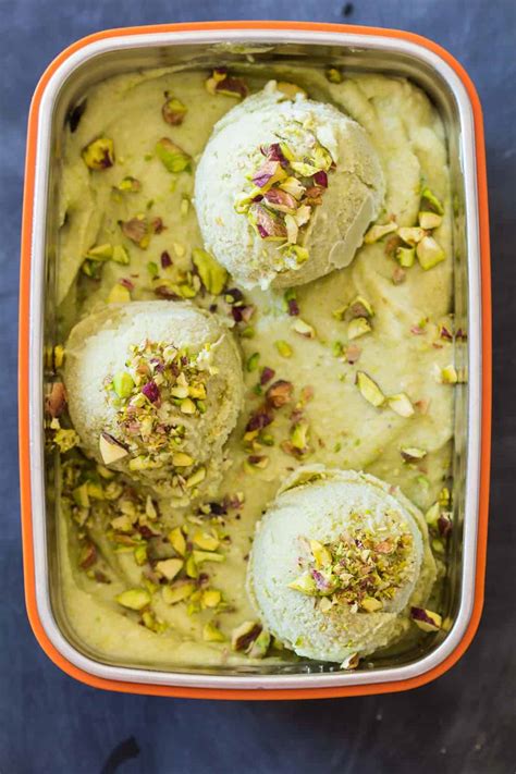 Be the first to rate & review! The Most Delicious Pistachio Ice Cream - Green Healthy Cooking