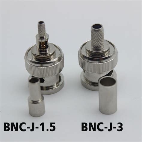 BNC Connector BNC J 1 5 BNC J 3 For 50 3 RG142 316 Coaxial Cable
