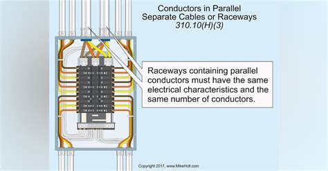 Code Qanda Conductors Installed In Parallel Ecandm