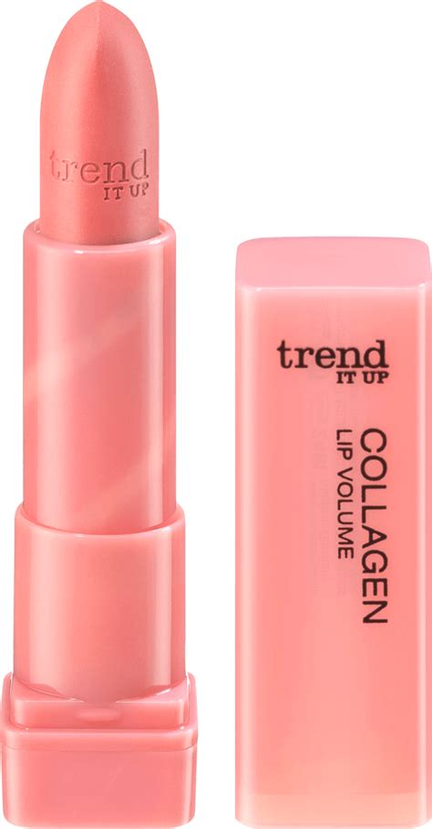 Trend It Up Lippenstift Collagen Lip Volume Apricot G
