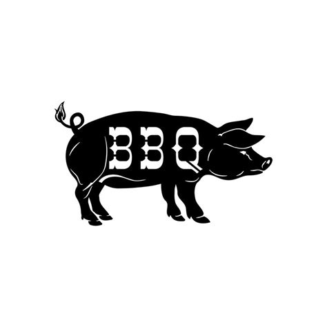 Bbq Pig Vector At Collection Of Bbq Pig Vector Free