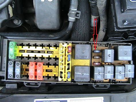 Seeking information about land rover discovery fuse box diagram? I change the alt on my 2001 sable now I have 9 codes help