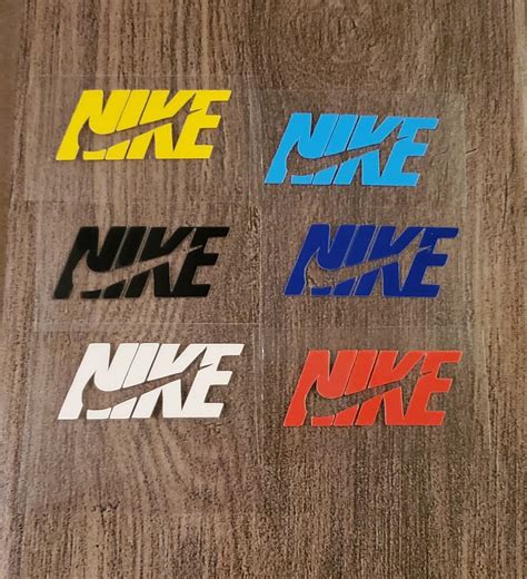 20 Nike Iron On Logo Nike Iron On Decals 2 Wide For Etsy