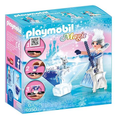 Playmobil 9350 Magic Playmogram 3d Ice Crystal Princess Cazaar
