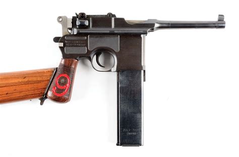 Lot Detail C Refurbished Mauser C96 Bolo Red 9 Semi Automatic