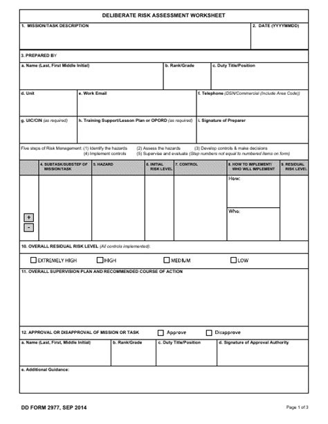 Dd Form 2977 Fill Out Sign Online And Download Fillable Pdf