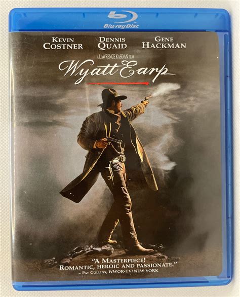 Wyatt Earp Blu Ray Disc 1994 Kevin Costner Dennis Quaid Gene