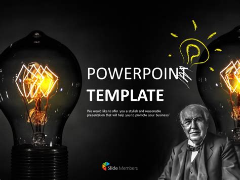 Invention And Creativity Free Powerpoint Templates Design