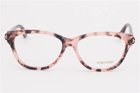 Tom Ford 5287 074 Pink Havana Brown Eyeglasses Tf5287 074 55mm 664689574223 Ebay