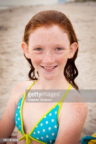 Wethaired Frecklefaced Beach Portrait Photo Getty Images