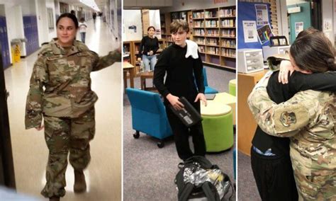 Video Captures Moment Military Mom Returns Home Surprises Son—watch