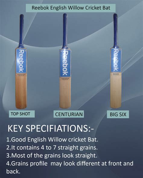 Complete Guide On Reebok Cricket Bats Intermediate Series Bats