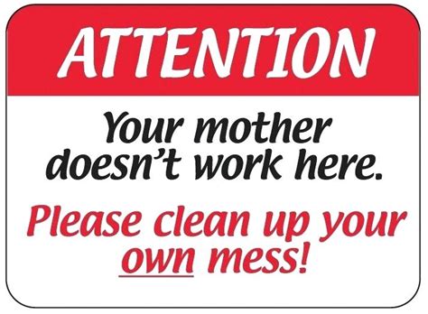 Kitchen Cleaning Signs Blogaboutclub Funny Kitchen