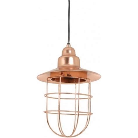 Same day delivery 7 days a week £3.95, or fast store collection. Industrial Metal Cage Ceiling Pendant Light in Warm Rose ...