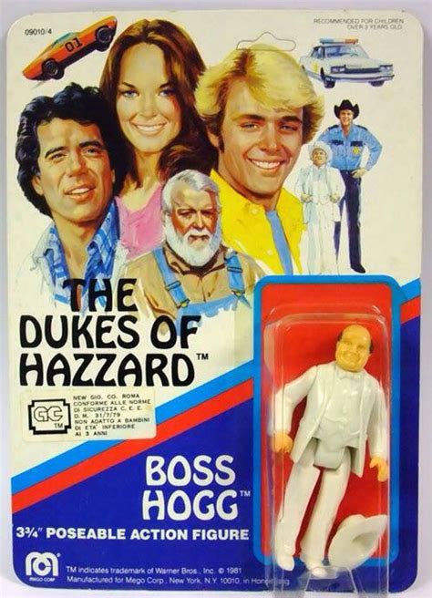 Mego The Dukes Of Hazzard Boss Hogg Action Figure 80s Toys Retro
