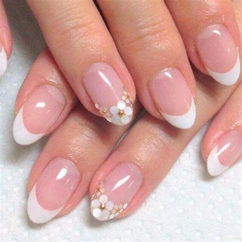 35 Splendid French Manicure Designs Classic Nail Art Jazzed Up Belletag