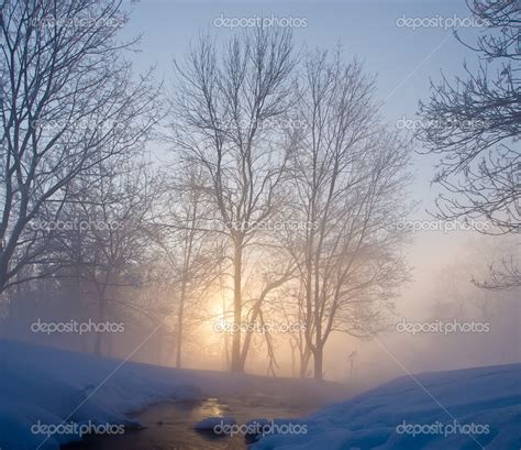 Beautiful Winter Morning — Stock Photo © Doctor25 13596294