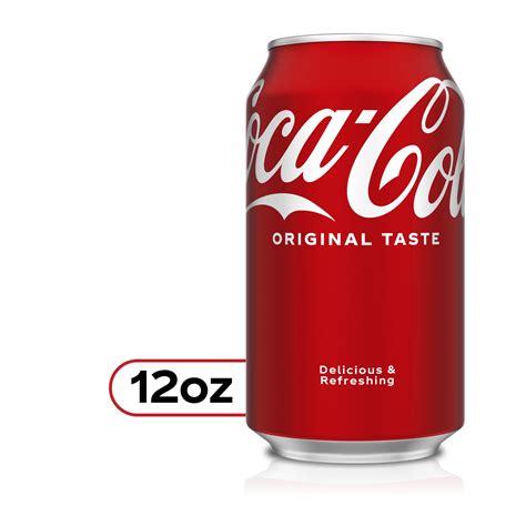Coca Cola Soda Pop 12 Fl Oz Can