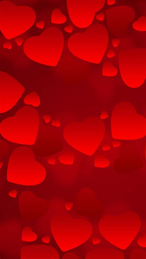 Red Heart Valentine Wallpaper Iphone 2021 3d Iphone Wallpaper