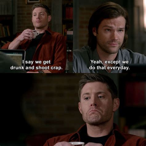 Supernatural Inside Man Deanwinchester Samwinchester Supernatural Insideman Jokes Lmao