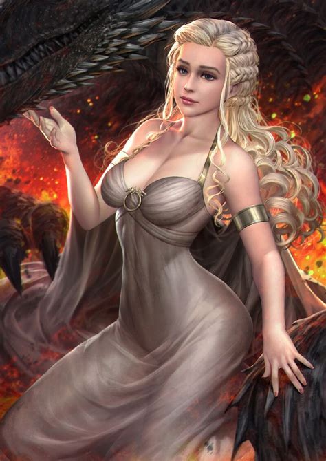 Game of thrones collection ruler of meereen. Daenerys Targaryen, NeoArtCorE Thongmai on ArtStation at ...