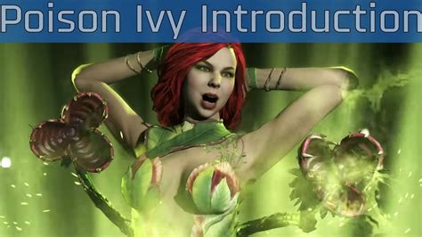 Injustice 2 Introducing Poison Ivy Trailer Hd 1080p60fps Youtube