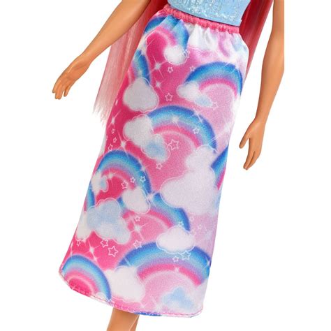 barbie dreamtopia pink hair doll fxr94 toyschoose