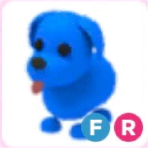 Roblox Adopt Me Fr Blue Dog Fast Delivery In 2021 Pet Adoption