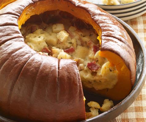 Pumpkin Stuffed With Everything Good Recipe Finecooking