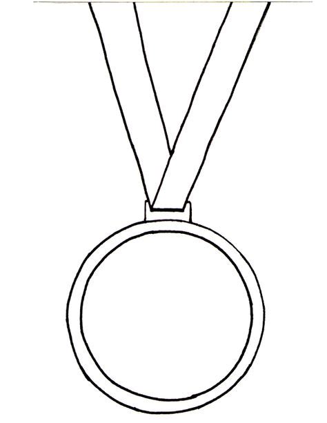 Olympic Medal Coloring Page Printable In 2020 Olympic Medals