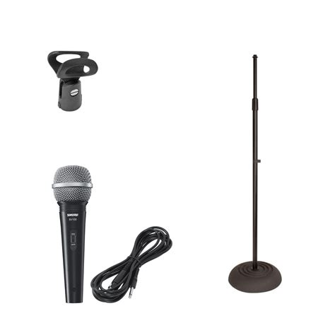 Shure Sv 100 Wired Microphones Handheld Dynamic Musical Instruments
