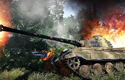 Tank Tiger Thunder War Wallpapers Ww2 German