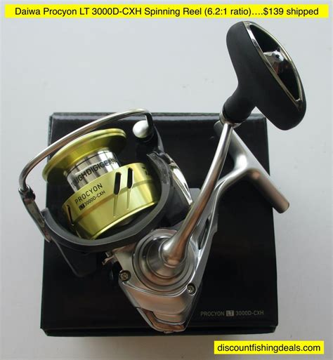 Daiwa Procyon LT 3000D CXH Spinning Reel 6 2 1 Ratio