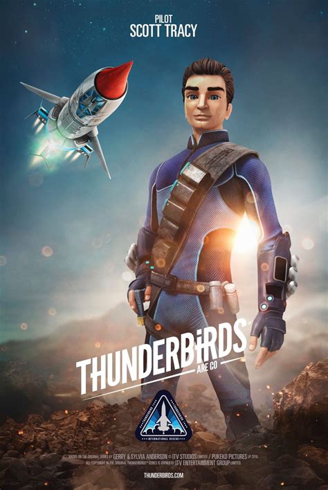 Official Thunderbirds Are Go Scott Tracy Pilot Of The Fast Response