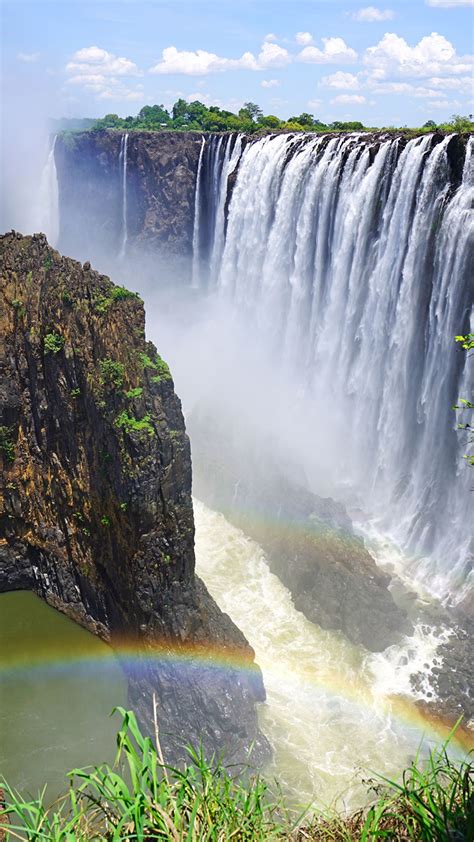 Victoria Falls Zambia Wallpapers Wallpaper Cave