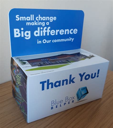 Blue Box Belper Collection Boxes Blue Box Belper