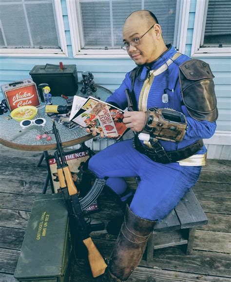 My Fallout 4 Sole Survivor Cosplay Enjoying A Vault 76 Dwellers