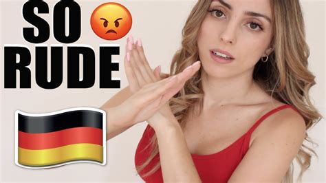 Are Germans Rude Youtube