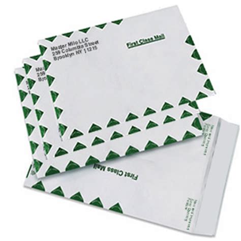 First class mail large envelope. Open End First Class Tyvek Envelopes with Printed Return ...