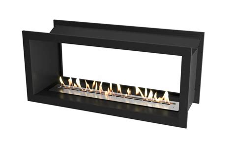 Slimline Double Sided Built In Bioethanol Fireplace Selling Fireplaces