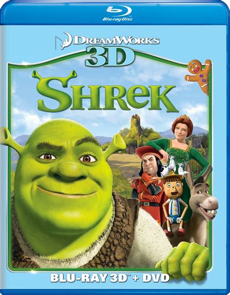 Shrek Blu Ray Us Import Uk Shrek Dvd And Blu Ray